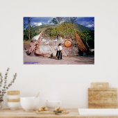 Achili Pachacamac/Poster Poster (Küche)