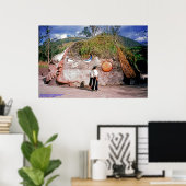 Achili Pachacamac/Poster Poster (Heimbüro)