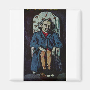 Achille Emperaire - Paul Cezanne - c1868 Magnet