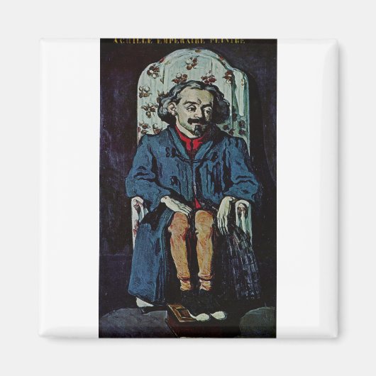 Achille Emperaire - Paul Cezanne - c1868 Magnet (Vorne)