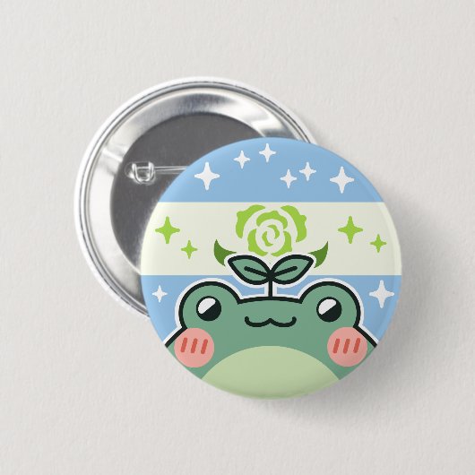 Achillean LGBT Pride Flag Button (Vorne & Hinten)