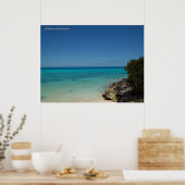 Achilles Bay Beach, Bermuda Poster (Küche)