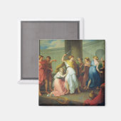 Achilles erkannte, 1799 magnet (Vorderseite/Rückseite)