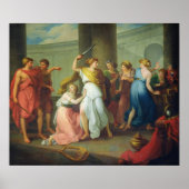 Achilles erkannte, 1799 poster (Vorne)