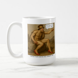 Achilles‘ Fersen waren seine einzige verletzliche  Kaffeetasse