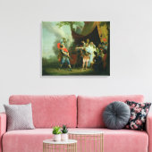 Achilles hat einen Streit mit Agamemnon, 1776 Leinwanddruck (Insitu (Wohnzimmer))