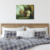 Achilles hat einen Streit mit Agamemnon, 1776 Leinwanddruck (Insitu (Schlafzimmer))