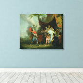 Achilles hat einen Streit mit Agamemnon, 1776 Leinwanddruck (Insitu (Holzboden))