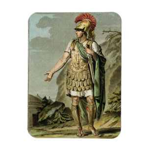 Achilles in der Rüstung, Kostüm für "Iphigenia in  Magnet
