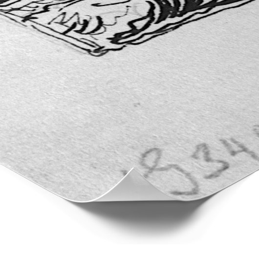 Achilles lehrght by Centaur Chiron Wie man Lyre sp Poster (Ecke)