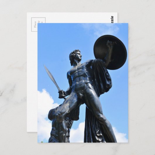 Achilles Postkarte (Vorne/Hinten)