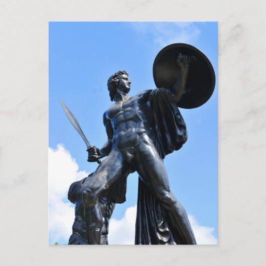 Achilles Postkarte (Vorderseite)