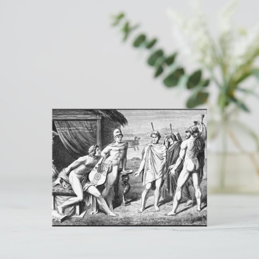 Achilles Postkarte (Stehend Vorderseite)