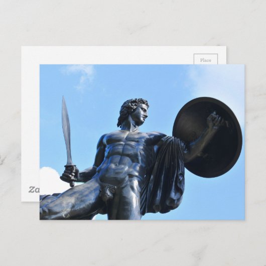 Achilles Postkarte (Vorne/Hinten)