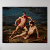 Achilles Slay Hector Poster (Vorne)