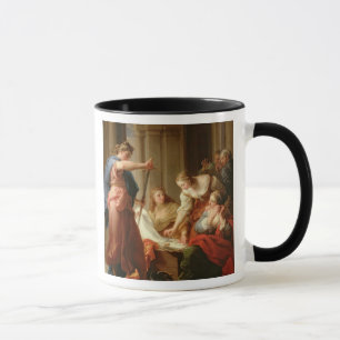 Achilleus am Gericht von König Lycomedes mit Tasse