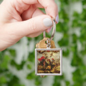 Achilleus, der Hector, 1630-32 besiegt Schlüsselanhänger (Hand)