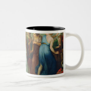 Achilleus erkannte, 1799 zweifarbige tasse