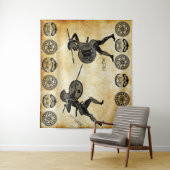 Achilleus gegen Hector Wandteppich (Beispiel)