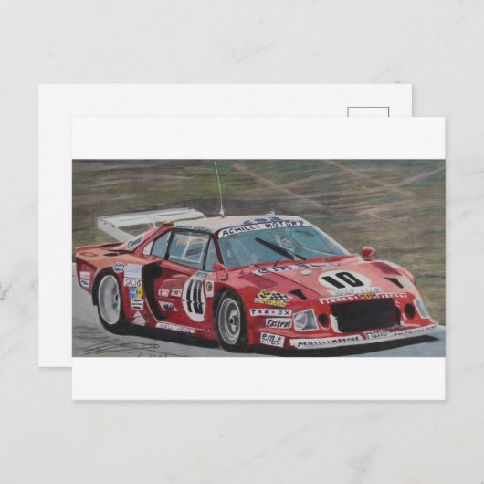 Achilli-Turbo Postkarte (Vorne/Hinten)