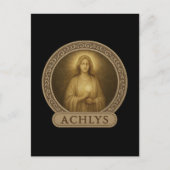 Achlys Shadow Work Goddess Postcard Postkarte (Vorderseite)