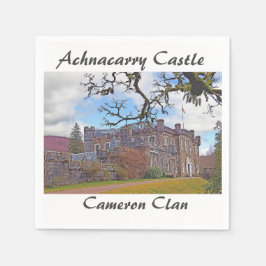 Achnacarry Castle - Cameron Clan Serviette