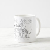 Achnacarry Castle Schottland Kaffeetasse (VorderseiteRechts)