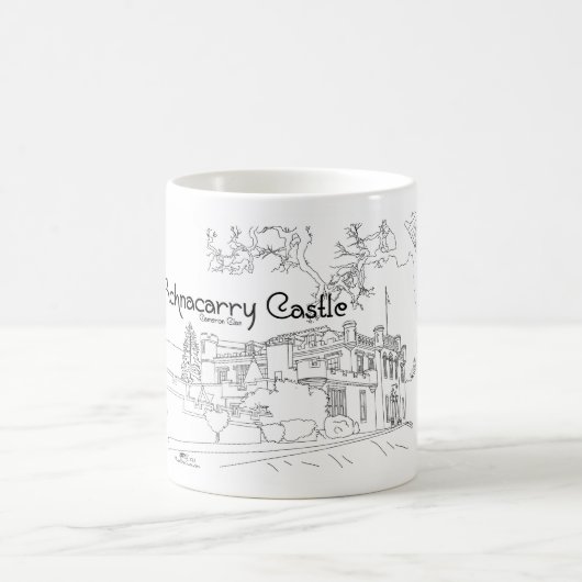 Achnacarry Castle Scotland Kaffeetasse (Mittel)