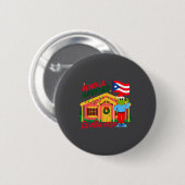 Acho La Navidad Es Otra Cosa Boricua Christmas Vib Button (Vorne & Hinten)
