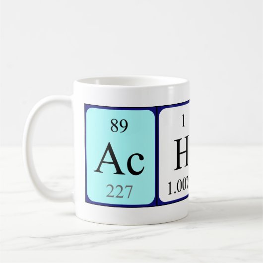 Achraf Periodenname Tasse (Links)