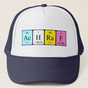 Achraf-Periodenname Truckerkappe