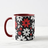 achromatische Blumenbecher Tasse (Links)
