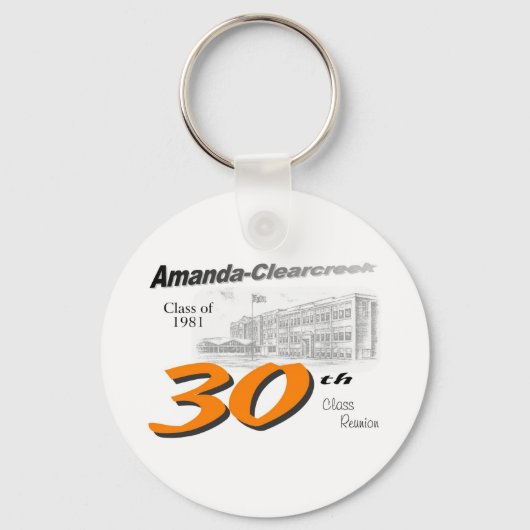 ACHS 30. Wiedersehen-Logo Schlüsselanhänger (Vorderseite)