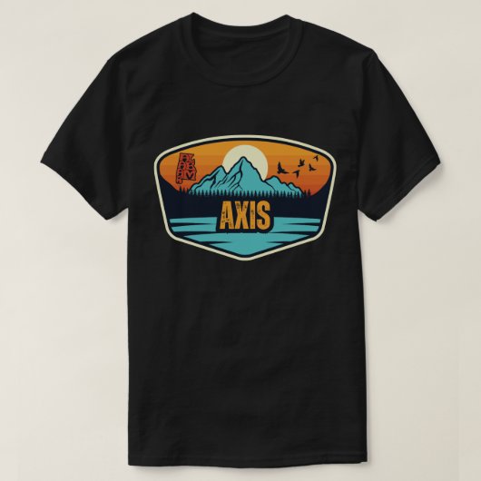 Achse, Alabama T-Shirt (Design vorne)