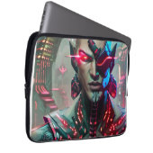 Achse: Der Cyberpunk-Cybernetiker Laptopschutzhülle (Vorne Rechts)