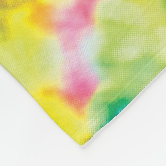 Achse Kaleidoskop Fleecedecke (Ecke)