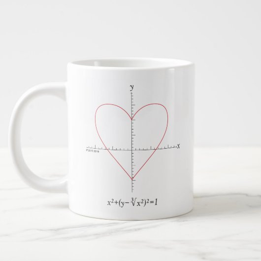 Achsenherz Jumbo-Tasse (Links)