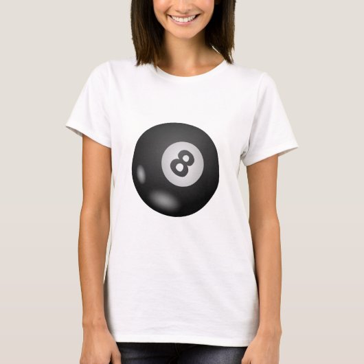 Acht - 8 - Ball T-Shirt (Vorderseite)