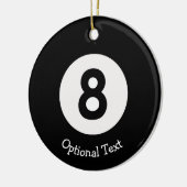 Acht 8 Keramiken Keramik Ornament (Links)