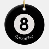 Acht 8 Keramiken Keramik Ornament (Hinten)