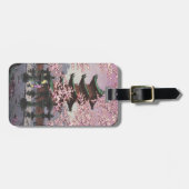 Acht Ansichten von Schrein Kasamatsu Tokyos Ueno Gepäckanhänger (Vorderseite horizontal)