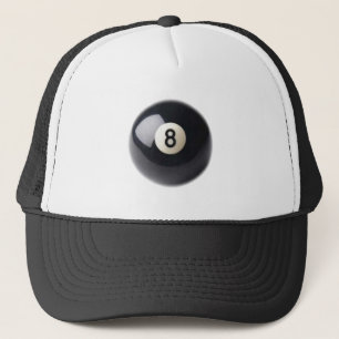 Acht-Ball-Hut Truckerkappe