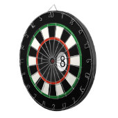Acht Ball Pool Custom Game Dart Boards Dartscheibe (Vorderseite rechts)