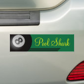 Acht Ball-Pool-Haifisch Autoaufkleber (Auf Auto)