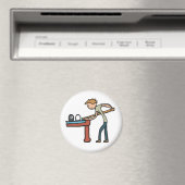 Acht Ball Pool Magnet (In Situ (Geschirrspüler))