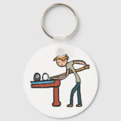 Acht Ball Pool Schlüsselanhänger (Vorderseite)