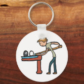 Acht Ball Pool Schlüsselanhänger (Vorderseite)