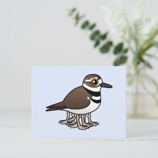 Acht-beiniger Killer Postkarte (Stehend Vorderseite)