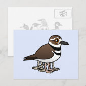 Acht-beiniger Killer Postkarte (Vorne/Hinten)