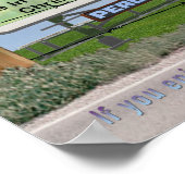 Acht Bibelverse zum Leben! Poster (Ecke)